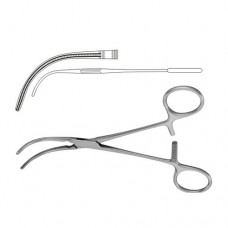 De Bakey Atrauma Peripheral Vascular Clamp Stainless Steel, 16 cm - 6 1/4"